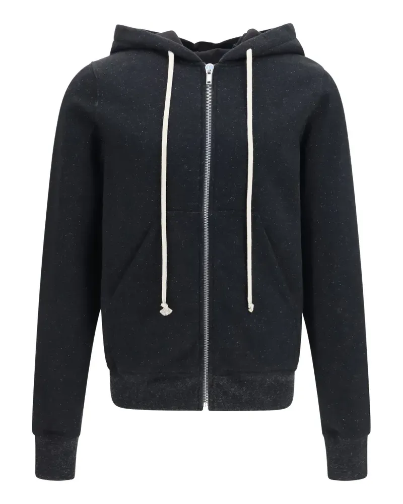 Rick Owens Jason Kapuzenjacke mit Reißverschluss - Schwarz Schwarz