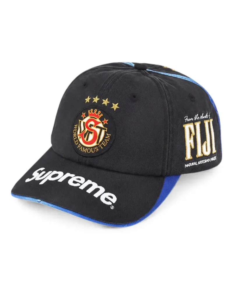 Supreme Being x FIJI 6-panel black cap - Schwarz Schwarz