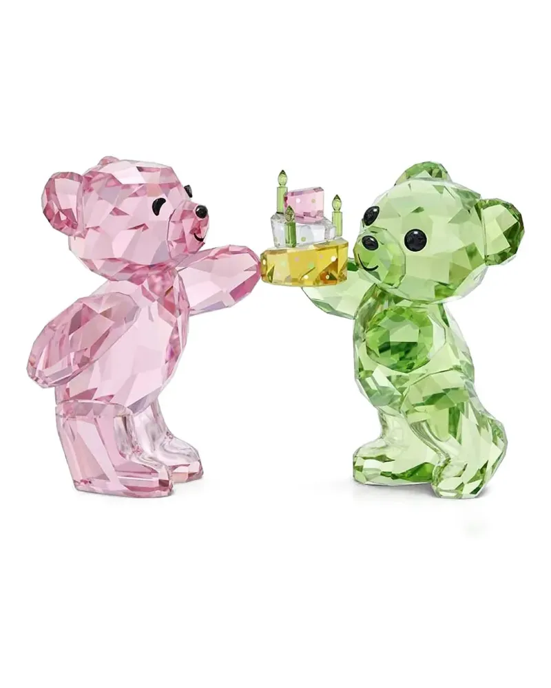 Swarovski Kris Bear Birthday Bears Deko - Rosa Rosa