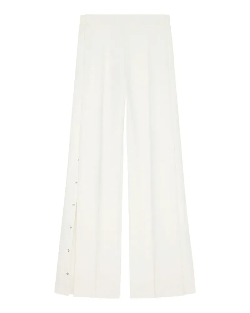 Courrèges Hose mit Druckknöpfen - Weiß Weiß