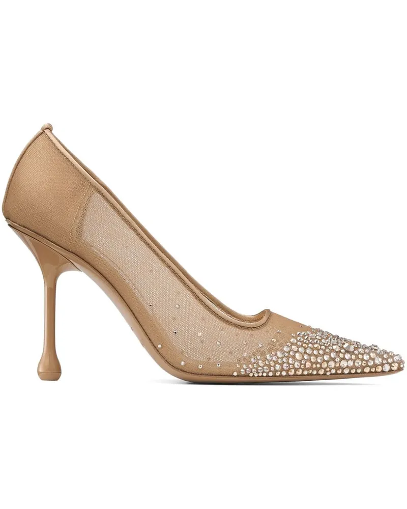 Jimmy Choo Ixia Pumps 95mm - Nude Nude