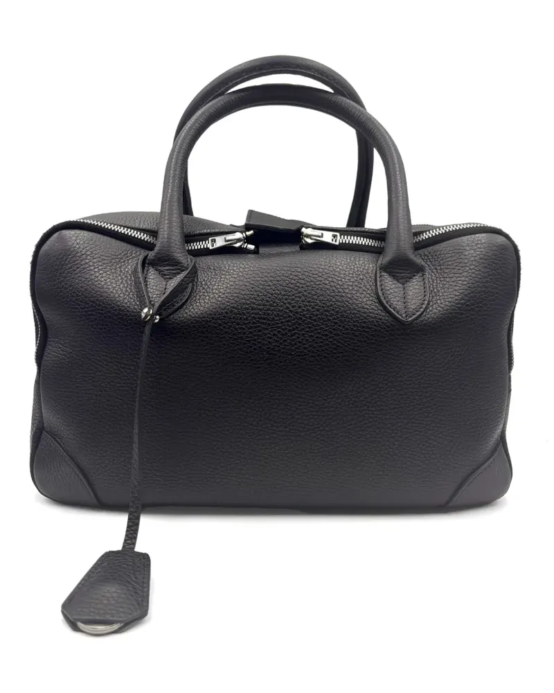 Golden Goose Shopper aus gekörntem Leder - Schwarz Schwarz