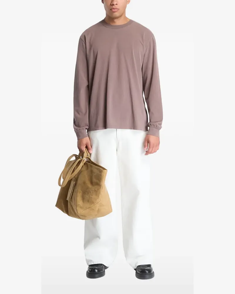 A.P.C. Klassisches Langarmshirt - Braun Braun