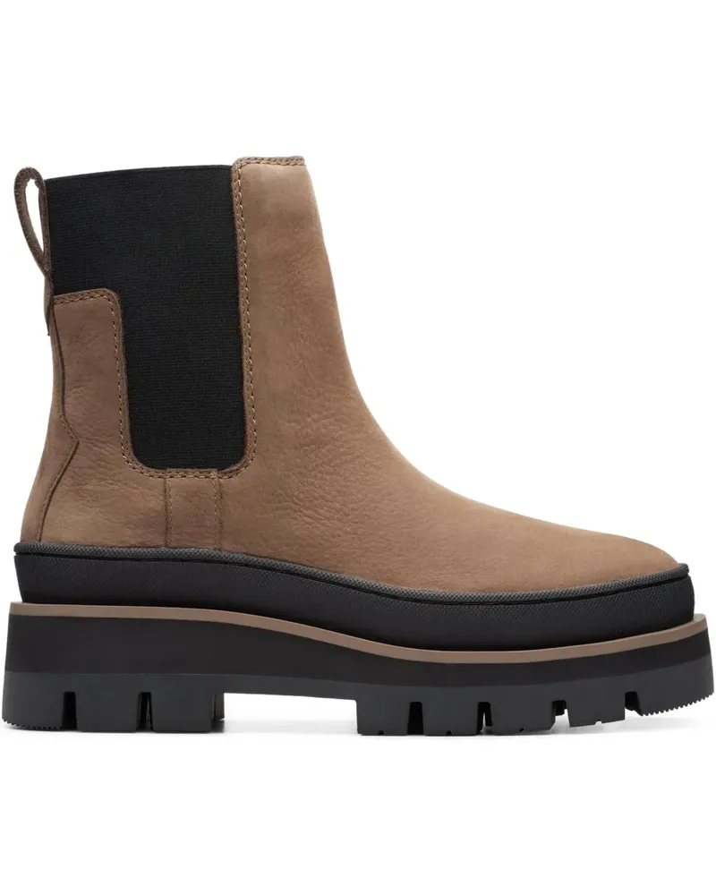 Clarks Orianna Chelsea-Boots - Braun Braun