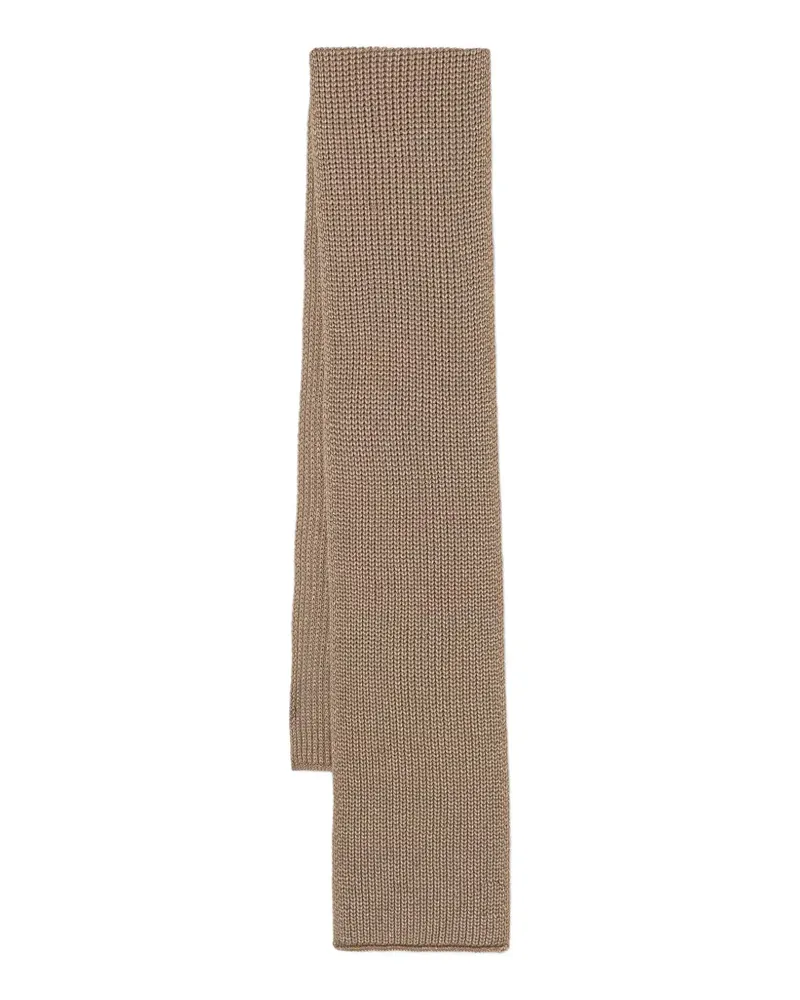 Marc O'Polo chunky-knit scarf - Braun Braun