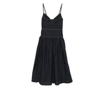 Ärmelloses Kleid - Blau