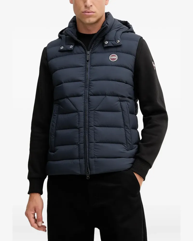 Colmar hooded padded gilet - Blau Blau