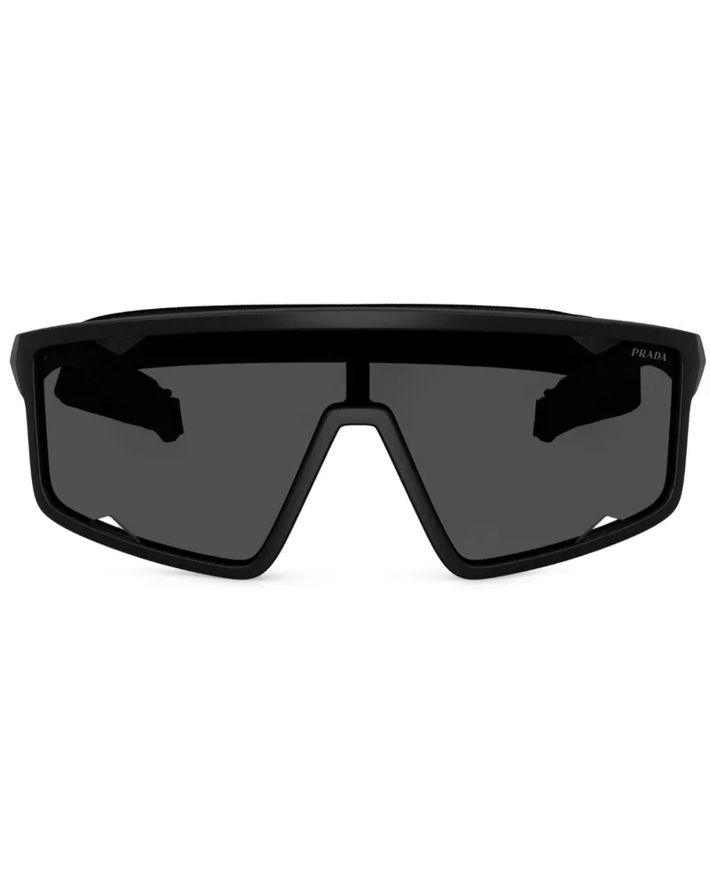 Prada Linea Rossa Sonnenbrille - Schwarz Schwarz