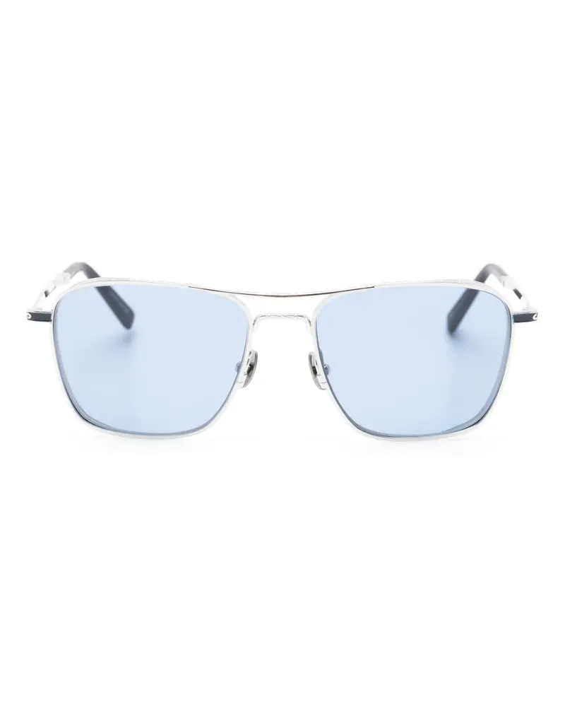 MATSUDA Getönte Pilotenbrille - Silber Silber