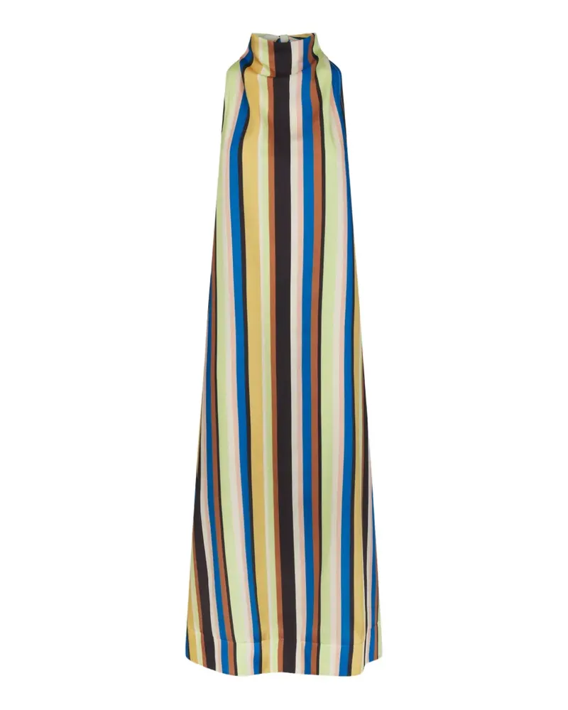 Simon Miller Gestreiftes Mona Maxikleid - Gelb Gelb