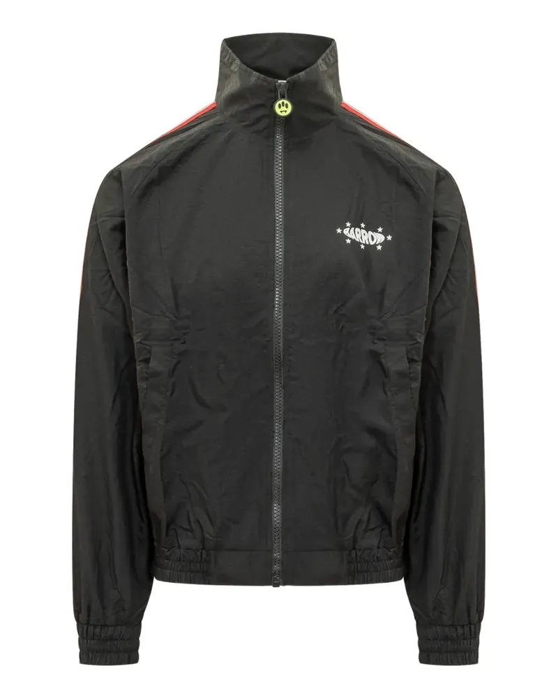 BARROW Sportjacke mit Seitenstreifen - Schwarz Schwarz