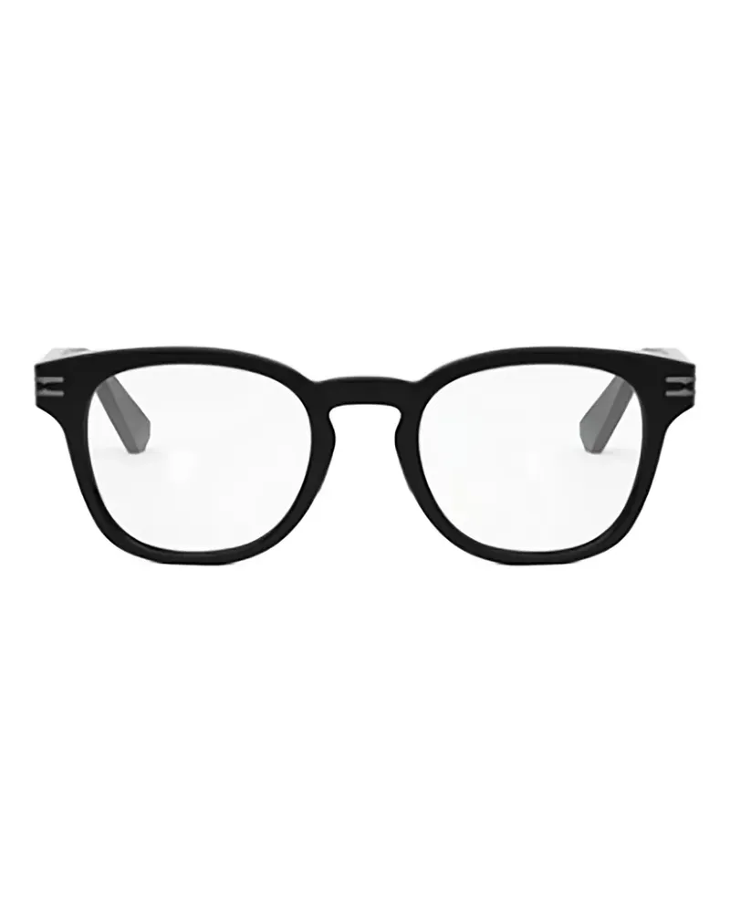 Bulgari round-frame glasses - Schwarz Schwarz