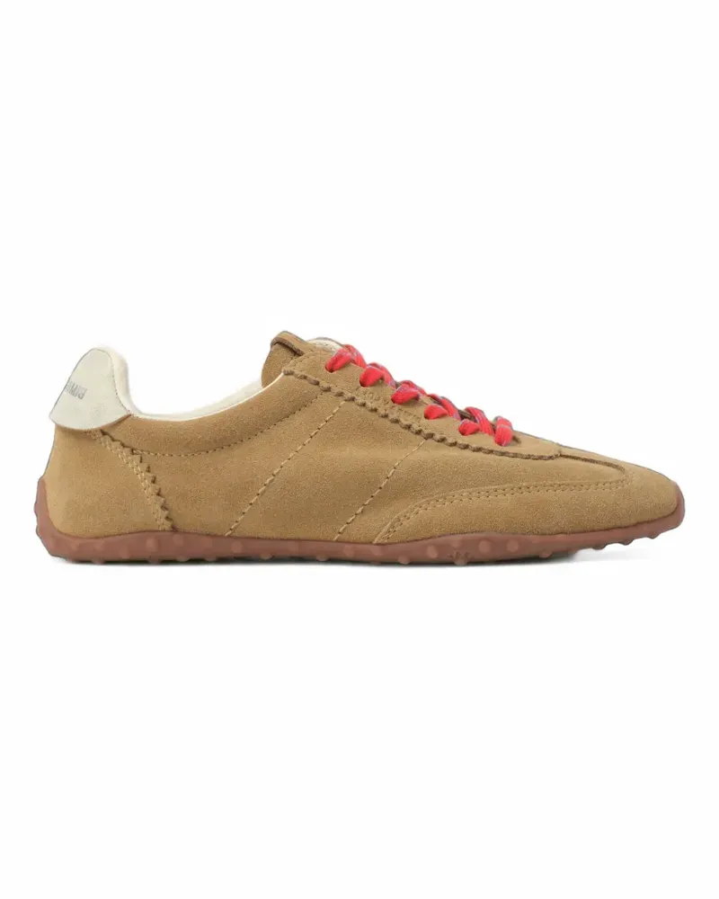 BIMBA Y LOLA Schuhe Größe 13,29 aus ockerfarbenem Wildleder - Nude Nude