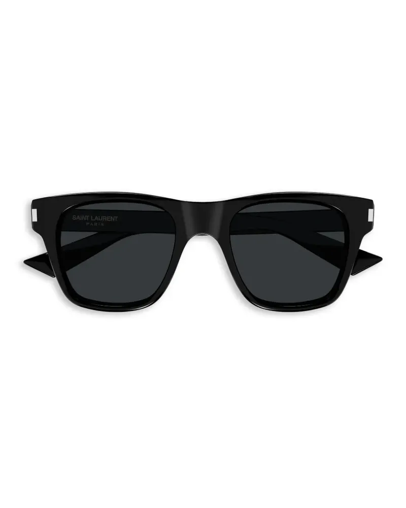Saint Laurent Corner square-frame sunglasses - Schwarz Schwarz