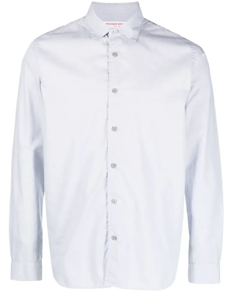 Orlebar Brown Klassisches Hemd - Blau Blau