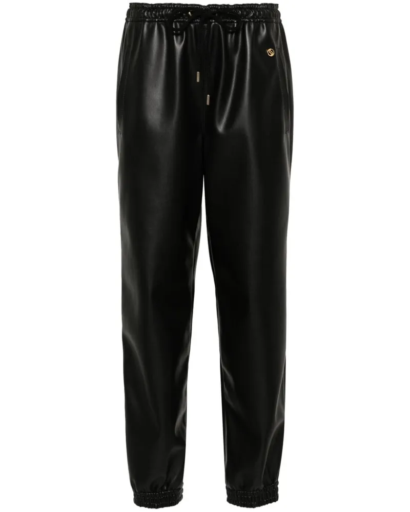 Stella McCartney Alter Mat Tapered-Hose - Schwarz Schwarz