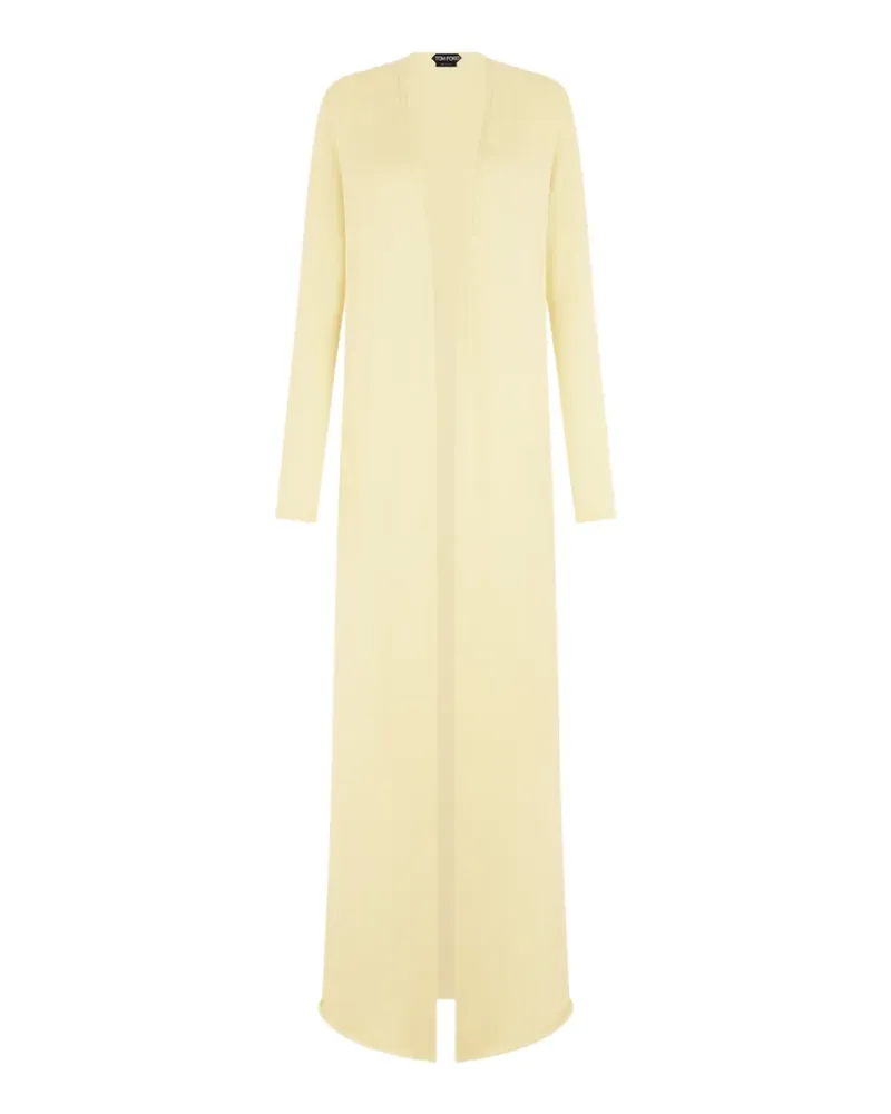 Tom Ford Langer Cardigan - Gelb Gelb