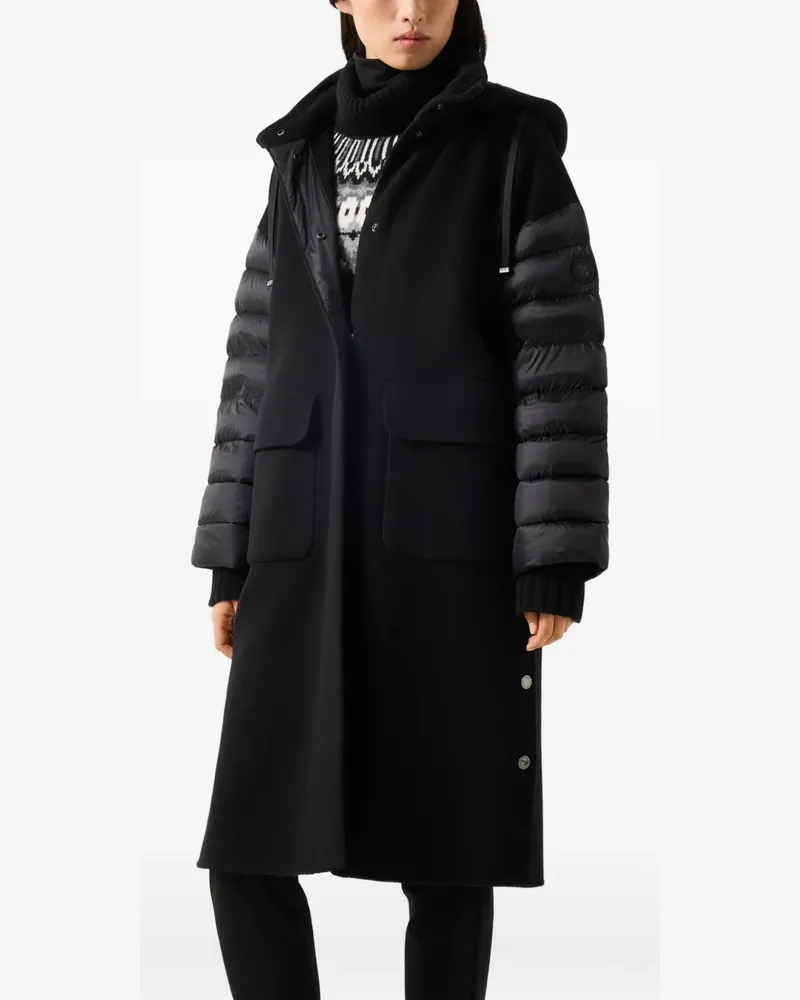Bogner Trisha Mantel mit Einsätzen - Schwarz Schwarz