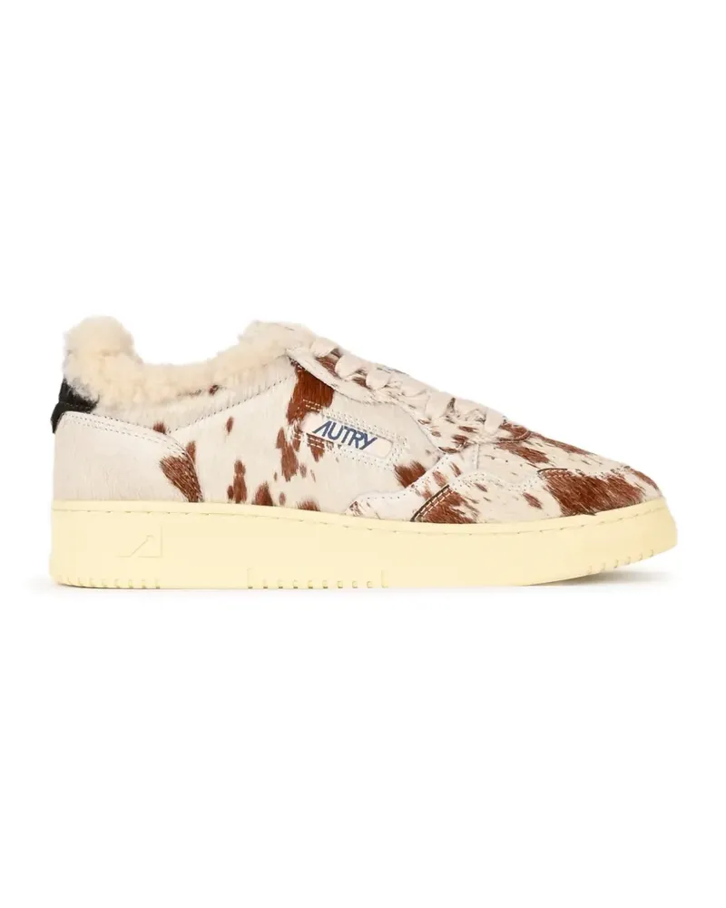 AUTRY Medalist Low Sneakers - Nude Nude