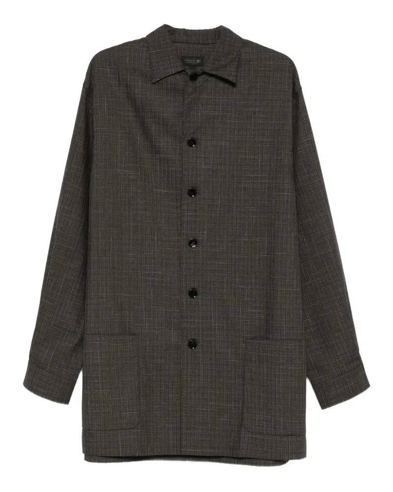 Lacoste button-up coat - Braun Braun