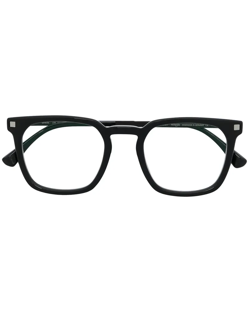 Mykita Borga 877 Brille - Schwarz Schwarz