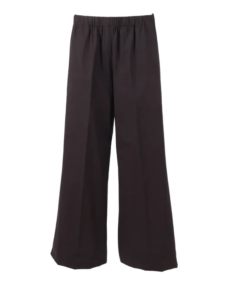 Antonelli Firenze Weite Hose mit Stretchbund - Schwarz Schwarz