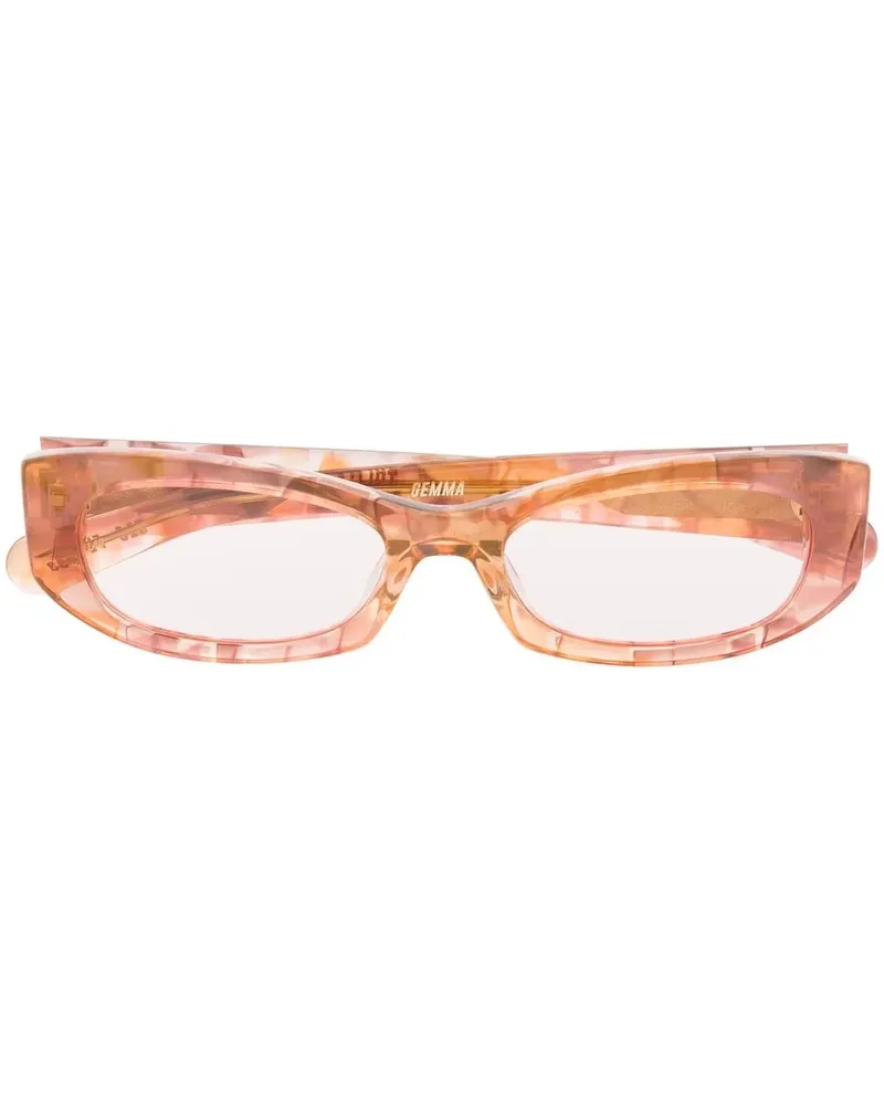 FLATLIST Brille mit eckigem Gestell - Rosa Rosa