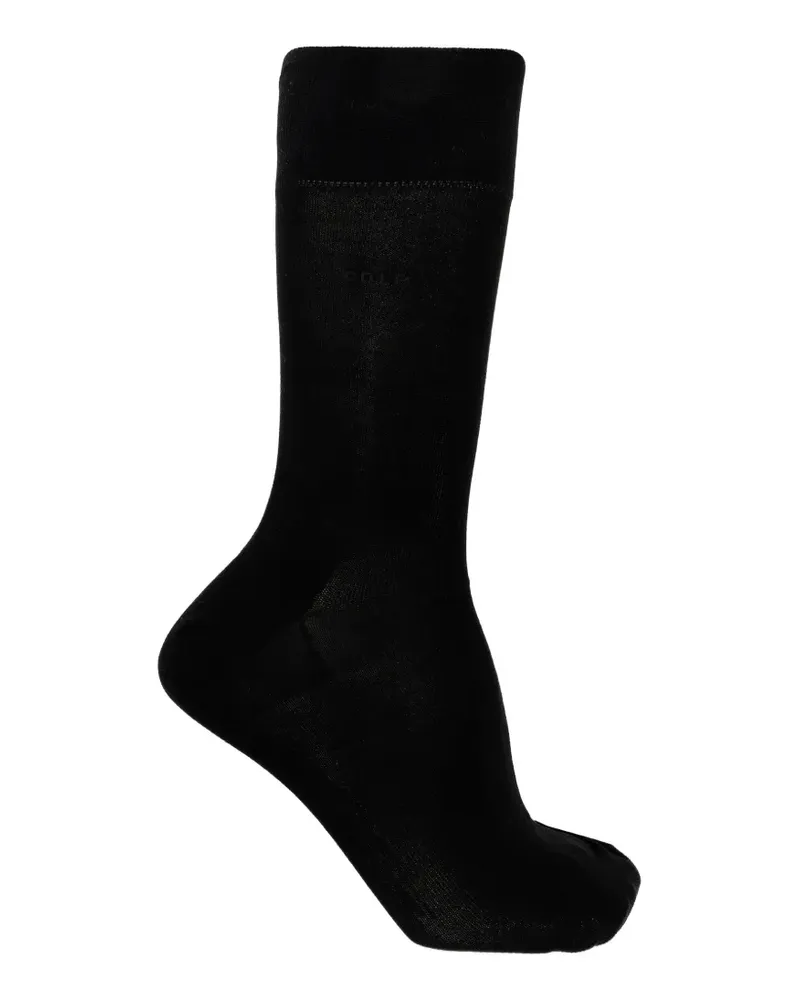 CDLP Socken mit gerippten Knöcheln (6er-Set) - Schwarz Schwarz
