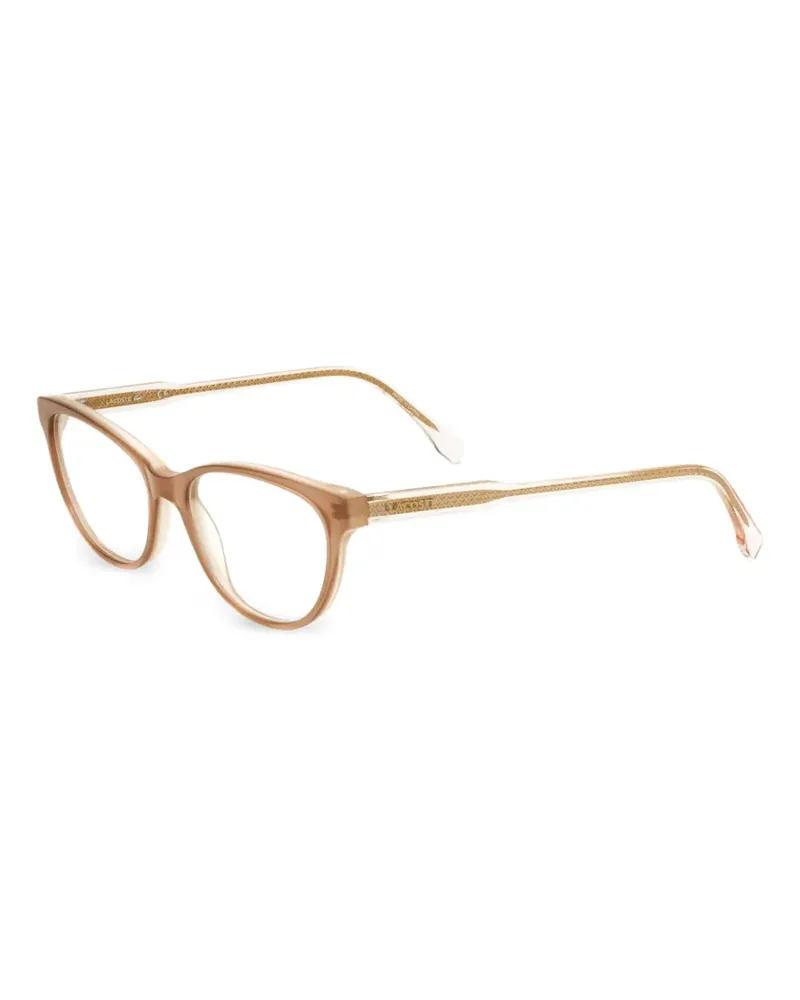 Lacoste Klassische Cat-Eye-Brille - Nude Nude
