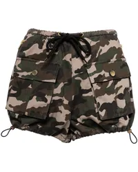 Cynthia Rowley Klassische Cargo-Shorts Grün