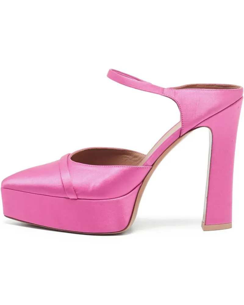Malone Souliers Pre-owned Mora Plateau-Mules 140mm - Rosa Rosa