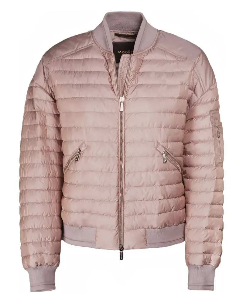 MOORER Gesteppte Bomberjacke - Rosa Rosa