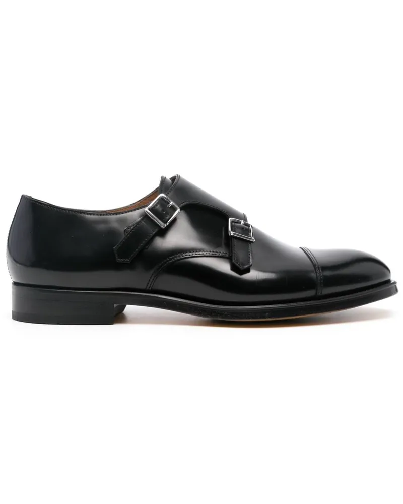 Doucal´s Klassische Monk-Schuhe - Schwarz Schwarz