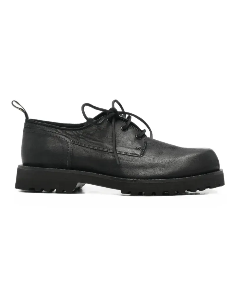 LEQARANT x JP/David lace-up leather shoes - Schwarz Schwarz