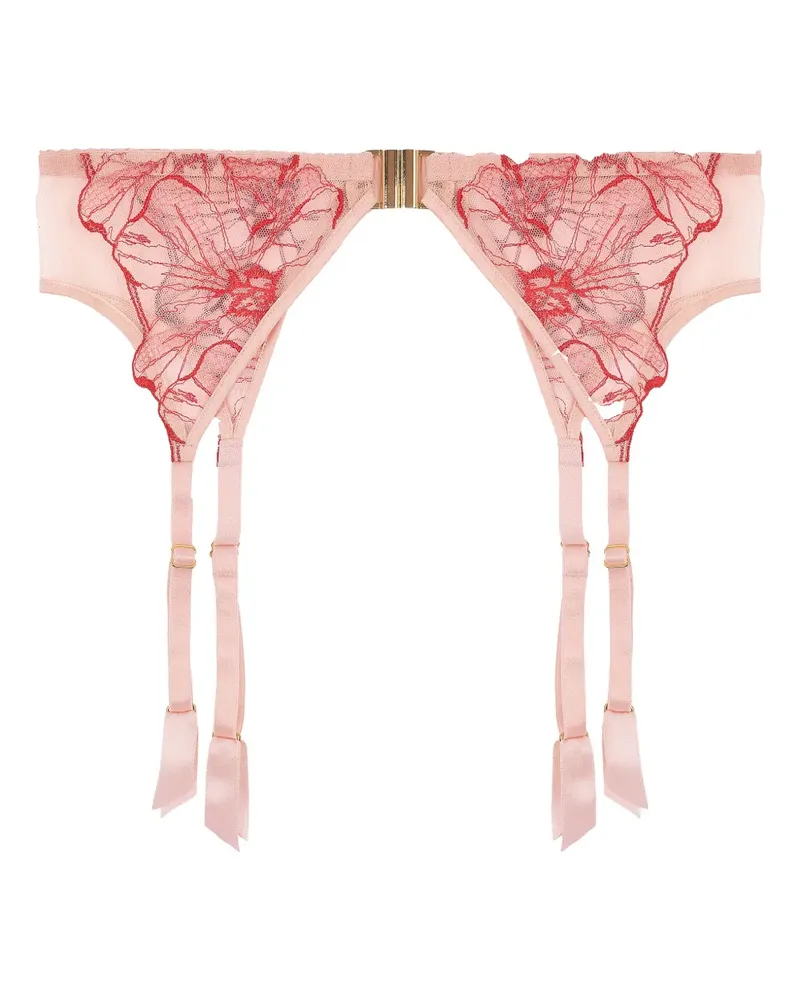 Fleur Of England Gürtel mit Hosenträgern - Rosa Rosa