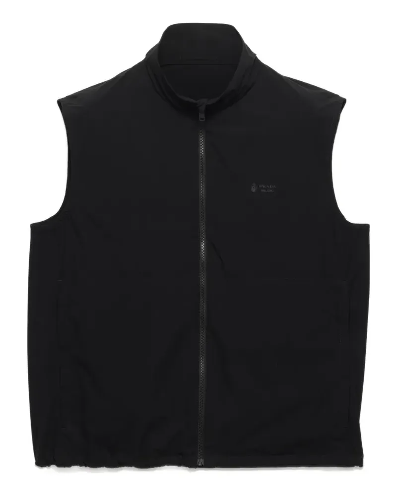 Prada Re-Nylon vest - Schwarz Schwarz
