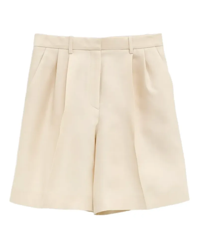 KHAITE tailored shorts - Nude Nude