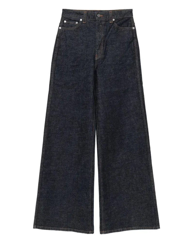KHAITE Dane Jeans mit weitem Bein - Blau Blau