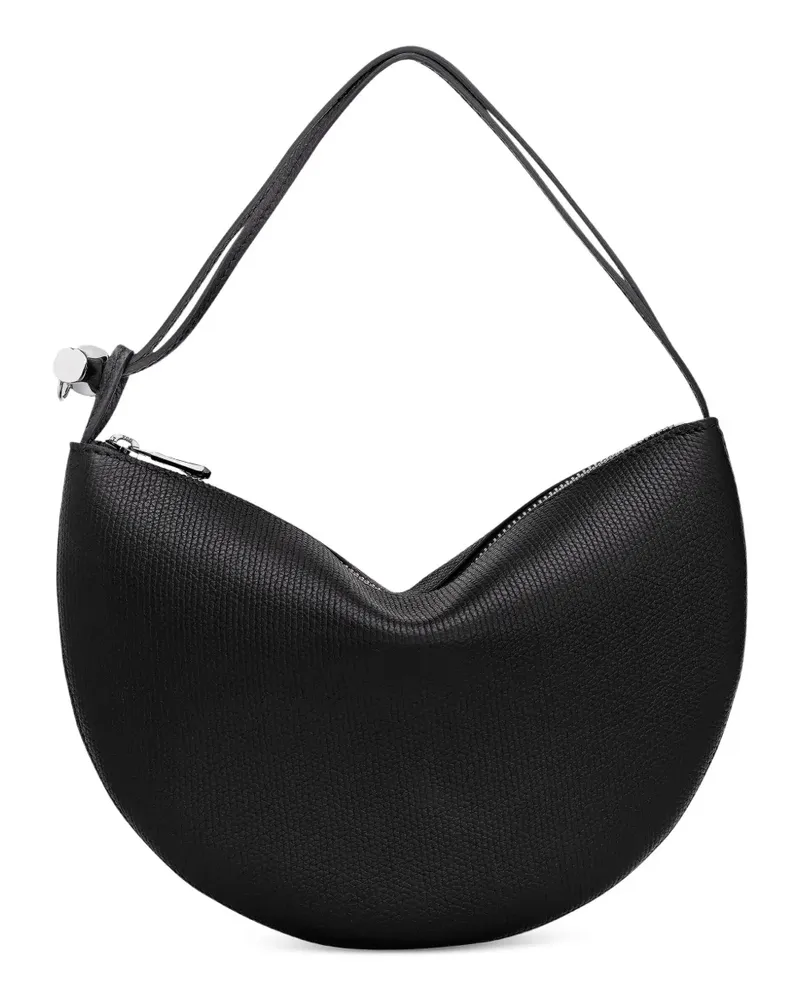Longchamp Kleine Le Roseau Handtasche - Schwarz Schwarz