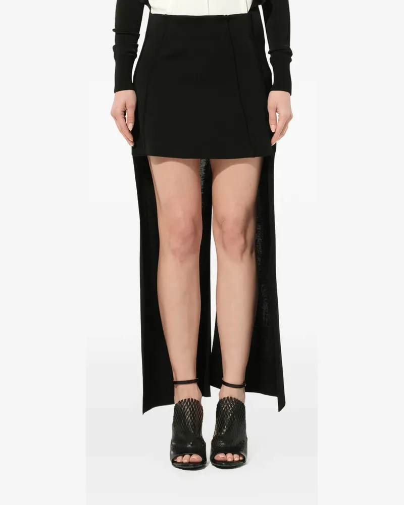 Chloé Asymmetrischer Rock - Schwarz Schwarz
