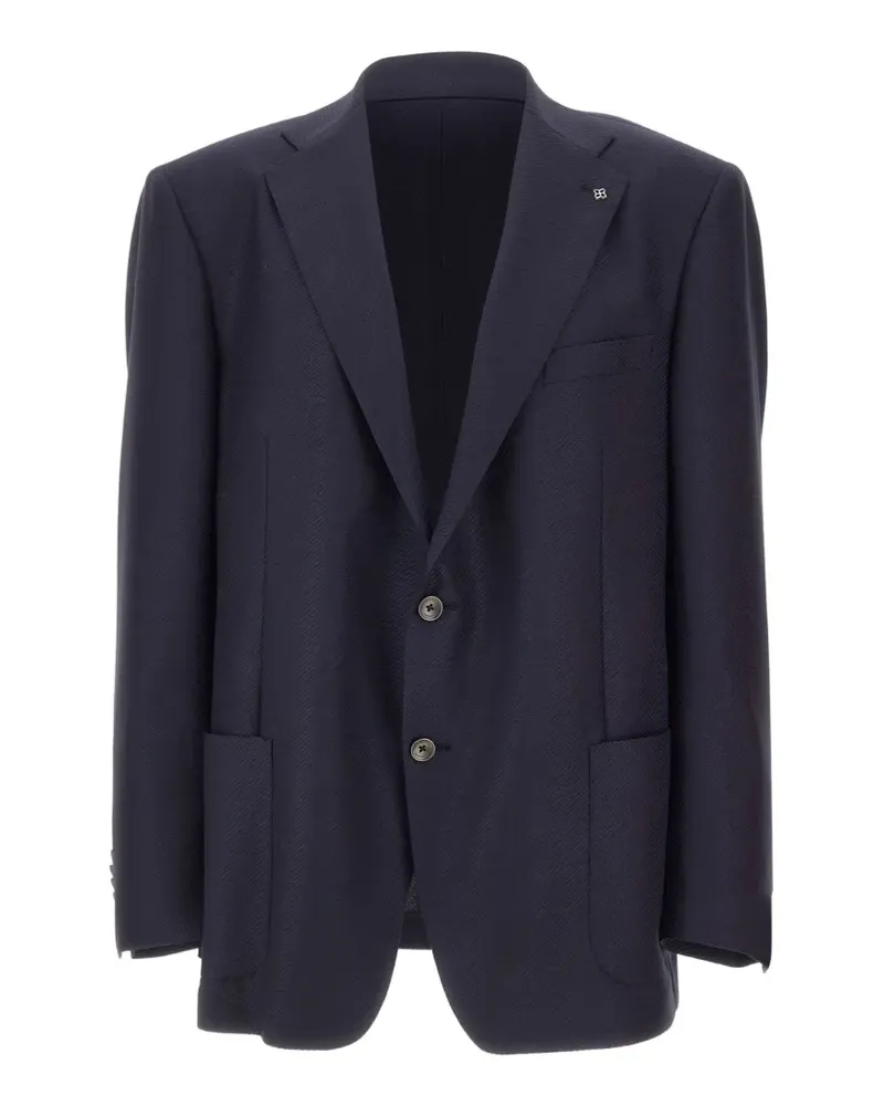 Tagliatore single-breasted blazer - Blau Blau