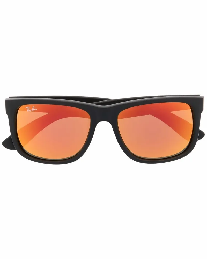 Ray Ban Verspiegelte Sonnenbrille - Schwarz Schwarz