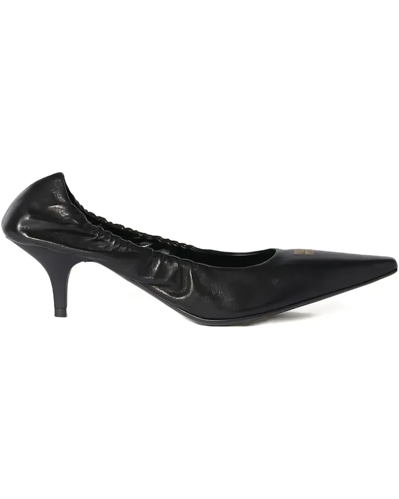 Miu Miu 55mm leather pumps - Schwarz Schwarz