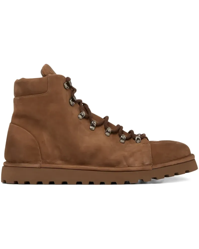 Marsèll Schnürstiefel aus Leder - Braun Braun