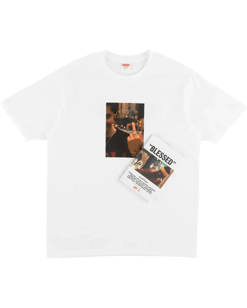 Supreme Being T-Shirt mit grafischem Print - Weiß Weiß
