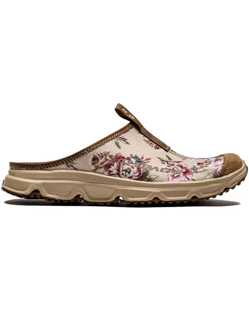Salomon RX Slide 3.0 "Flowers For Beams Bespoke RX" Sneakers - Nude Nude