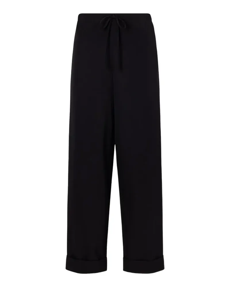 The Row Delano drawstring-waist trousers - Schwarz Schwarz