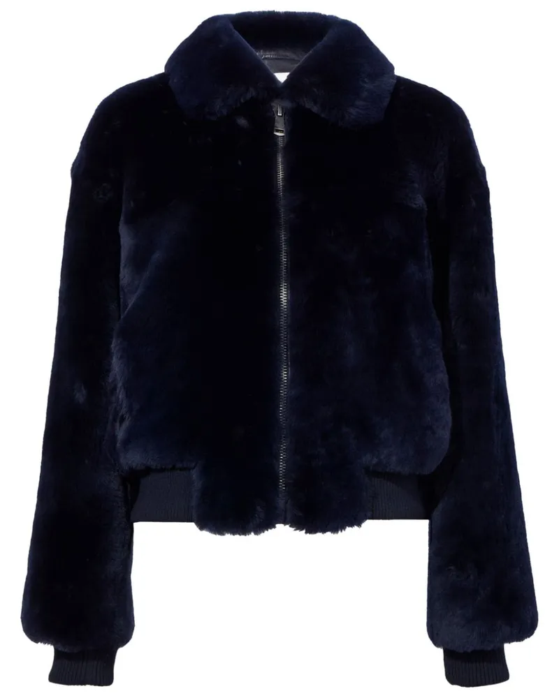 Proenza Schouler Anais Bomberjacke - Blau Blau