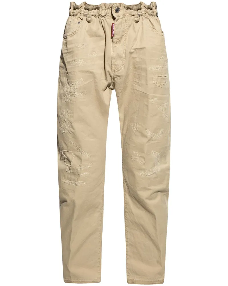 Dsquared2 Hose mit lockerem Schnitt - Nude Nude