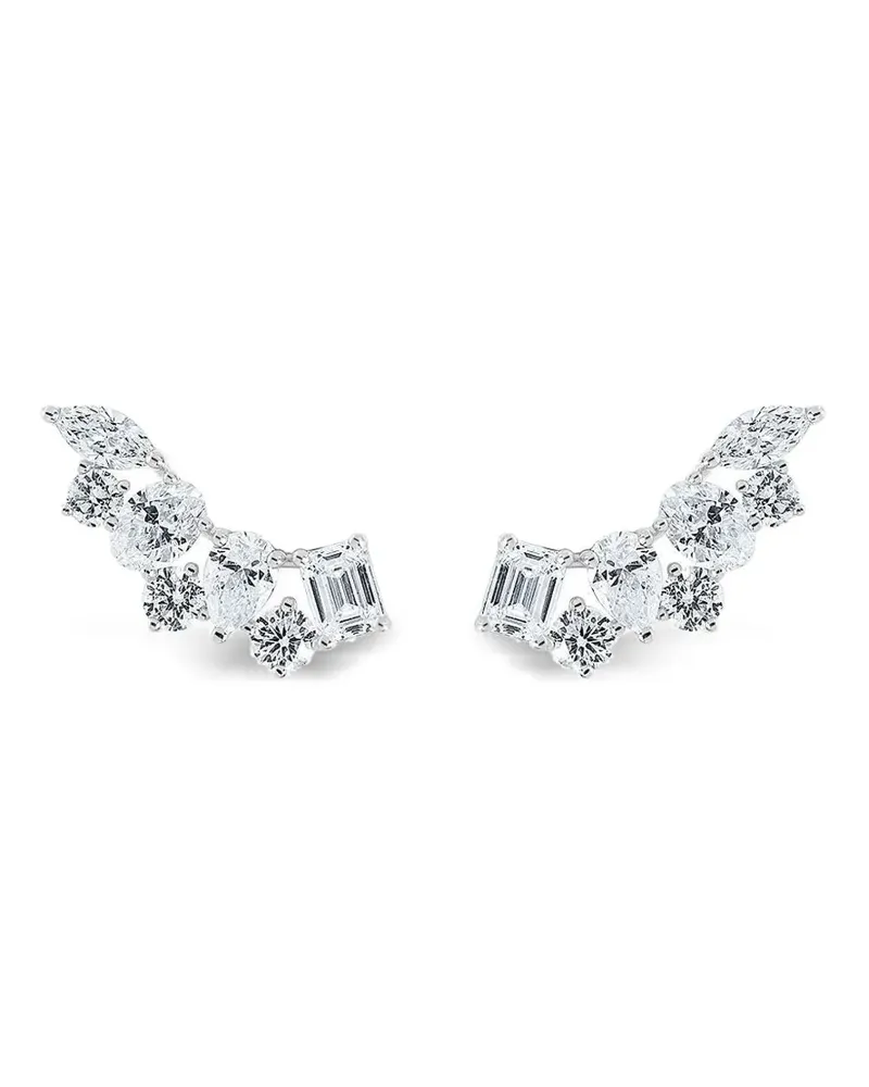 Azzaro Crawler aus Weißgold mit Diamanten - Silber Silber